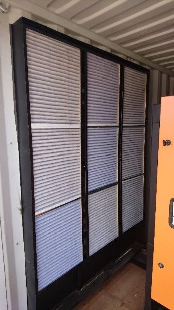 Old 1000KVA Mitsubishi Generator Set Containerized as per Mine Specification